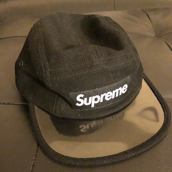 supreme pique angler camp cap